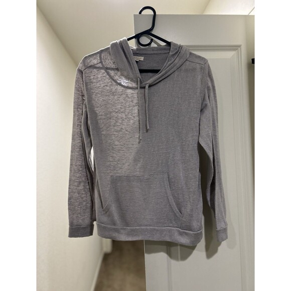 Weatherproof Vintage Women’s Sweater Hoodie Lightweight, Light Grey, Size Medium - Picture 1 of 5